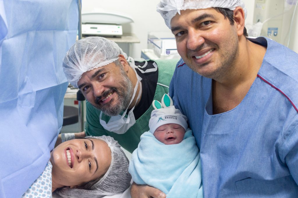 Parto na Maternidade Brasília com a Talita Gabriela e o Dr. Shakspeare