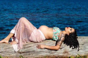 Fotografia de Gestante na Península dos Ministros